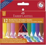Κηρομπογιές Faber-Castell Jumbo Grip Crayons (Σετ 12 τεμαχίων)