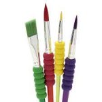 Faber-Castell Σετ Πινέλα Ζωγραφικής Πλακέ & Στρογγυλά No2/ No6 / No10 / No12 4τμχ 481620 - Image 2