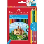 Faber Castell – Ξυλομπογιές 36 Τμχ +3 ΔΙΧΡΩΜΑ  ΔΩΡΟ+ΞΥΣΤΡΑ ΔΩΡΟ 110336
