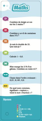 Les incollables - Quiz famille - De 7 à 107 ans: 1 600 questions réponses par réviser en 4 éventails 9782809682939 - Image 4