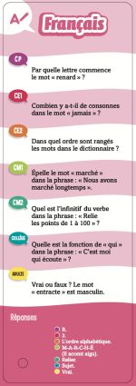 Les incollables - Quiz famille - De 7 à 107 ans: 1 600 questions réponses par réviser en 4 éventails 9782809682939 - Image 2