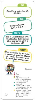 Les incollables - Quiz famille - De 7 à 107 ans: 1 600 questions réponses par réviser en 4 éventails 9782809682939 - Image 3
