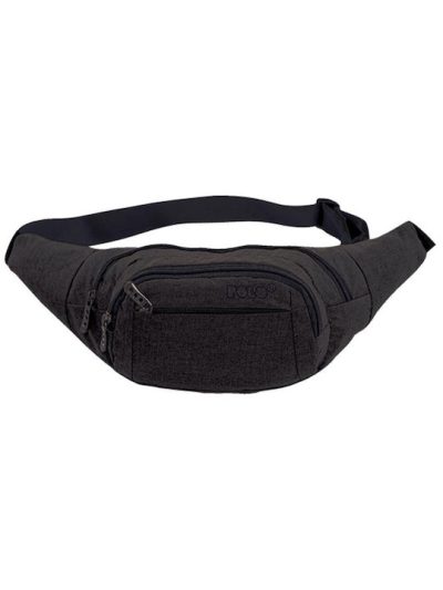 Polo Denver Τσαντάκι Μέσης Μαύρο 908001-2000