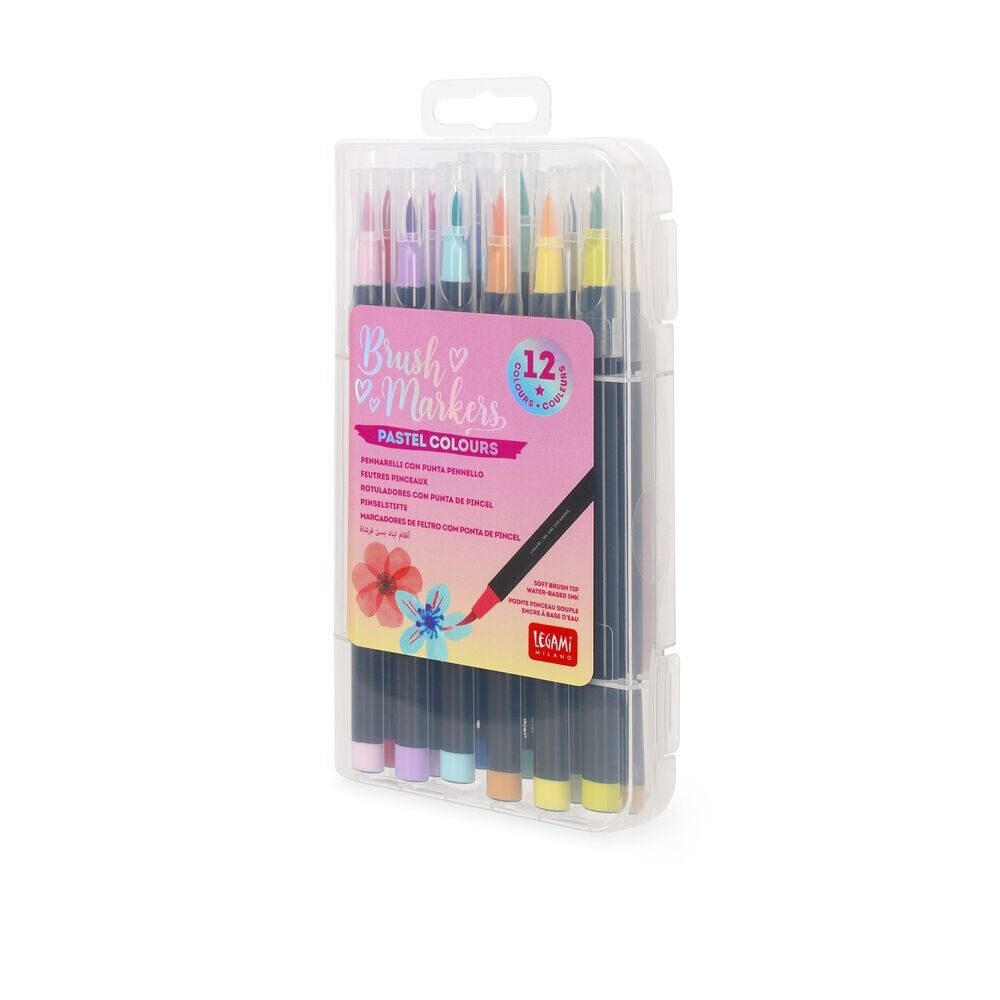 Legami Milano Μαρκαδόροι Σχεδίου Pastel 12τμχ BUMA0002