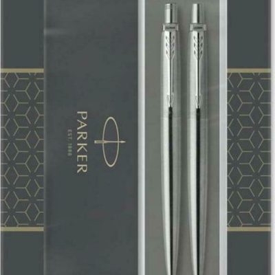 Parker Jotter Σετ Στυλό με Μηχανικό Μολύβι Stainless Steel CT