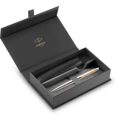Στυλό Parker Jotter Core Stainless Steel GT Ballpen Με Δώρο Στυλοθήκη