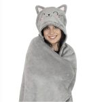 Κουβέρτα Με Κουκούλα - Cosy Hugs - Kitty CBL0003 Legami - Image 2