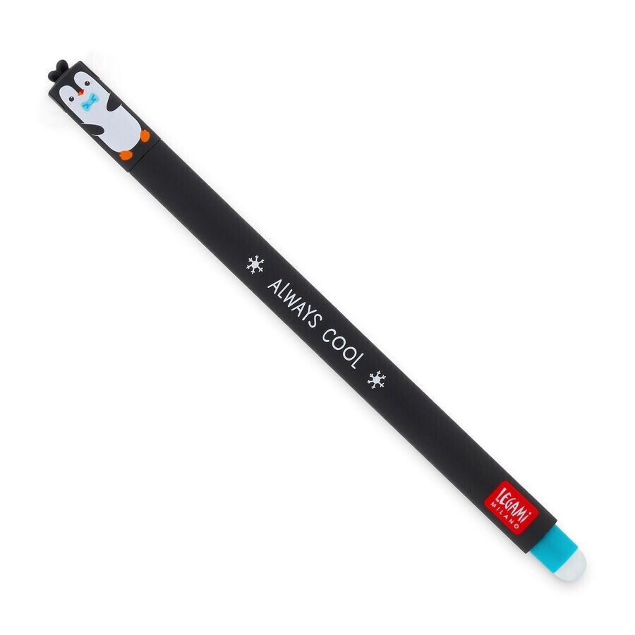 Legami Milano Στυλό Rollerball 0.7mm  με  Τιρκουάζ Μελάνι Erasable Pinguin