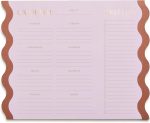 DesignWorks Ink 20x25 cm Μαγνητικό Πλάνο γευμάτων Meal Planner  με αφαιρούμενη λίστα αγορών, 60 φύλλα