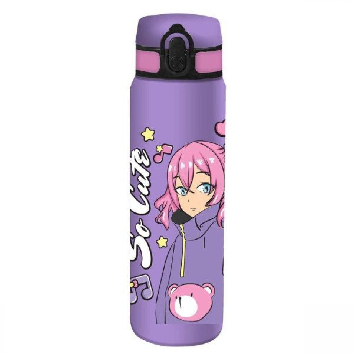 Must Παγούρι Ανοξείδωτο Cute 600ml Μωβ