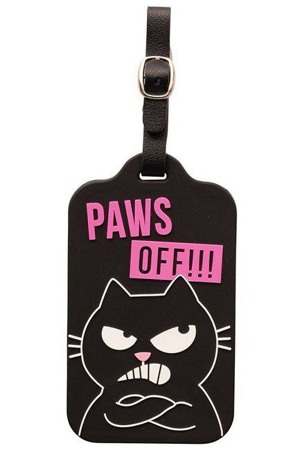 Puckator Ετικέτα Βαλίτσας Luggage Tag - Ed the Cat Display