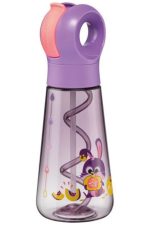 Maped Παιδικό Παγούρι με Καλαμάκι Non Spill Μωβ 500ml  873102