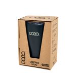 Ποτήρι Θερμός Polo Ανοξείδωτο BPA Free 350ml Σκούρο Μπλε με Καλαμάκι - Image 4