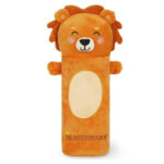 Legami Milano Super Soft Lion Κασετίνα Βαρελάκι Πορτοκαλί PPC0006