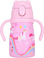 Estia Bubble Bottle Save The Aegean Παιδικό Παγούρι Θερμός Μονόκερος Ανοξείδωτο με Pop-Up Καπάκι Non Spill Rainbow Dreams 300ml
