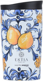 Estia Travel Mug Save The Aegean Ποτήρι Θερμός Ανοξείδωτο BPA Free 350ml Amalfi Coast