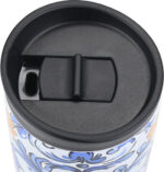 Estia Travel Mug Save The Aegean Ποτήρι Θερμός Ανοξείδωτο BPA Free 350ml Amalfi Coast - Image 2