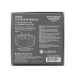 GEN587 Concrete Candle Leather and Vanilla - Image 2