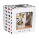 Κούπα Kimba Kitten Bug Art Gift Lesser & Pavey Patchwork Cute - Image 2