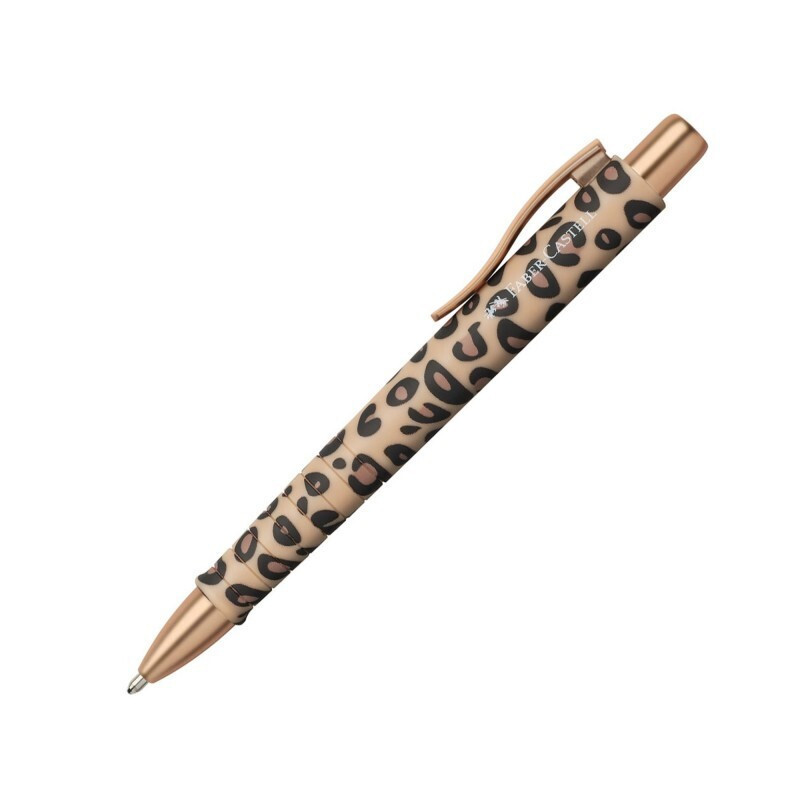 Faber-Castell Polyball Στυλό Ballpoint Μπεζ με Μπλέ Μελάνι