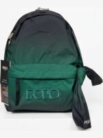 Polo Original Scarf Σχολική Τσάντα Πλάτης Δημοτικού Πράσινη με Θήκη για Παγούρι 20lt