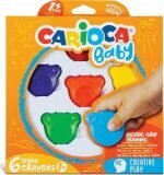 Carioca Baby Σετ Κηρομπογιές με 6 Χρώματα