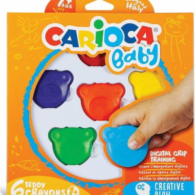 Carioca Baby Σετ Κηρομπογιές με 6 Χρώματα