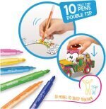 Carioca Create & Color Miss Wild 3D Σετ Ζωγραφικής 10τμχ - Image 3