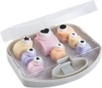 Bastel Lulubug Motif Punch Set In Case 8 Punches “Flower Meadows" - Image 2