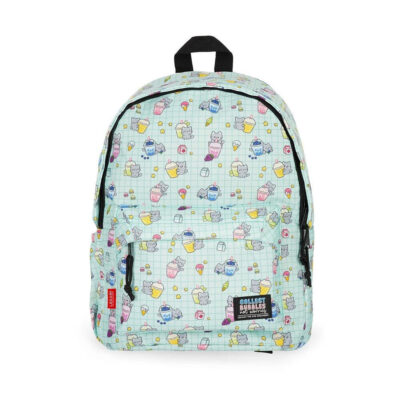 Legami Milano Kitty-Bubble Tea Παιδική Τσάντα Πλάτης Τιρκουάζ 35x20x45εκ. BPK0024