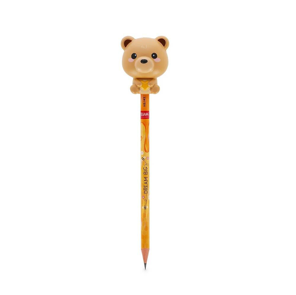 Legami Milano Teddy Bear Μολύβι HB2 Καφέ PSQ0003