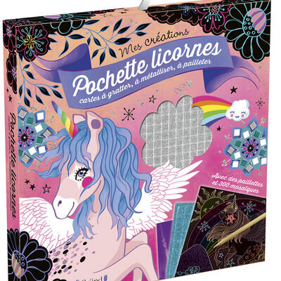 Pochette licornes - Nouvelle édition