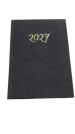 Ημερολόγιο ημερήσιο 2027 12x17 ΠΑΠΑΔΗΜΗΤΡΙΟΥ EURO με λάστιχο