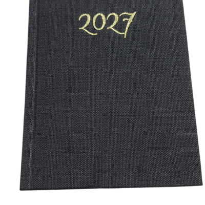 Ημερολόγιο ημερήσιο 2027 12x17 ΠΑΠΑΔΗΜΗΤΡΙΟΥ EURO με λάστιχο