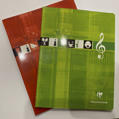 Cahier de music